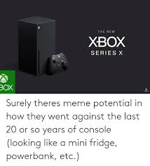 He took to his instagram to unpack a. The New Xbox Series X Box Xbox Surely Theres Meme Potential In How They Went Against The Last 20 Or So Years Of Console Looking Like A Mini Fridge Powerbank Etc