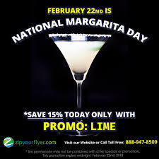 A cold, refreshing cocktail with friends to for national margarita day, east passyunk's hot spot for dim sum will offer the i need a margarita margarita. Zip Your Flyer 1 Agent To Agent Email Flyers On Twitter Today Is National Margarita Day How Do You Like Your Margarita Here Is A Delicious Promo Hurry This Expires At