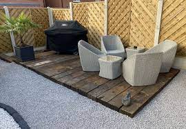 Decking Projects With Railway Sleepers