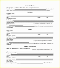 Free Roofing Contract Template Of Free Roofing Proposal