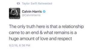 Calvin harris deleted these tweets aimed at ex taylor swift eight days after posting themcredit: Pop Crave On Twitter Calvin Harris Has Unfollowed Taylor Swift Blocked Taylor Fans Deleted His Break Up Tweet