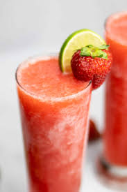 frozen strawberry limeade vodka slush