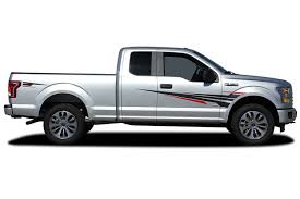 2015 2016 2017 2018 2019 Ford F 150 Door Vinyl Graphic Apollo Two Color Decals Fender To Side Panel Vinyl Graphics Kit