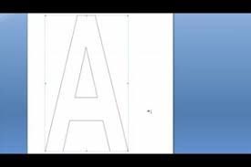 Die buchstaben stehen jeweils in. Video Buchstaben Schablonen Zum Ausdrucken Selber Anfertigen