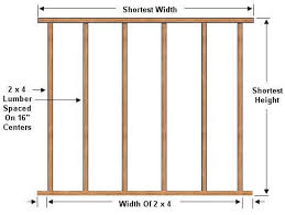 Basement With Wood Stud Walls