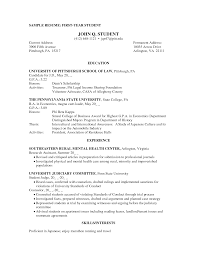 College Resume Examples For High School Students L High School Resume  Example With Summary The Balance