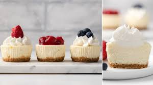 mini cheesecakes baked by an introvert