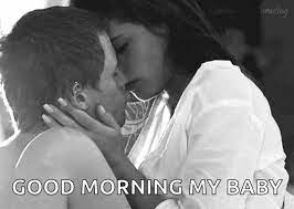 morning couple kiss gifs tenor