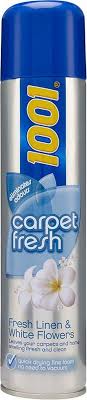 1001 carpet spray fresh linen white