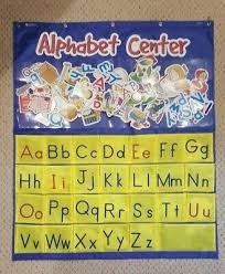Learning Resources Alphabet Center Pocket Chart 32 20