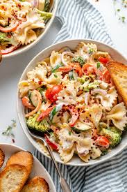 vegan pasta primavera with garlic