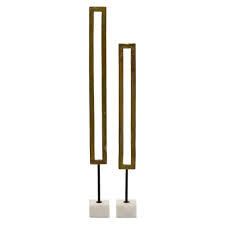 Fast shipping and orders $35+ ship free. Three Hands 32 In Metal Object With Marble Base Finished In Gold Set Of 2 64334 The Home Depot Decorative Accessories Trending Decor Fall Mantel Decorations