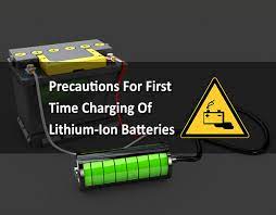 time charging of lithium ion batteries