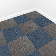 carpet tiles 40 x storm blue