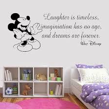 Disney Style Quote Mickey Minnie Vinyl