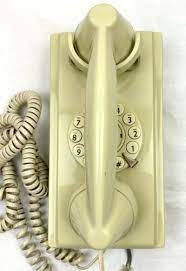 Vintage Telephone Wall Mount Corded
