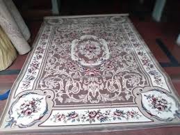 wool rug embroidered persian floor carpet