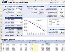 Mortgage Calculator Free Home Mortgage Calculator For Excel