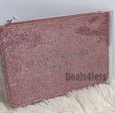 coach pouch bag dream pink glitter