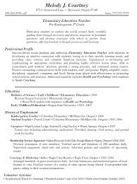 Elementary Teacher Resume Samples   Free Resume Example And     LiveCareer
