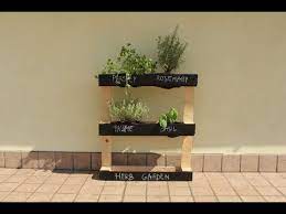 How To Build A Pallet Herb Garden You