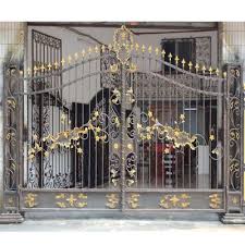 Small Arched Wrought Iron Garden Gates