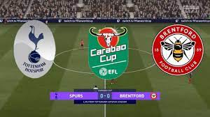 FIFA 21 | Tottenham vs Brentford | Carabao Cup Semi Final