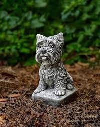 Concrete York Statue Yorkshire Terrier