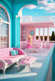 premium ai image barbie doll house
