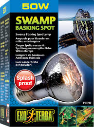 Exo Terra Swamp Basking Splash Proof Reptile Spot Lamp 50 W Bulb Chewy Com
