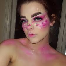 woman with eczema uses makeup to