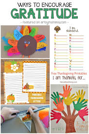 I think being thankful is very important. Encourage Gratitude In Children With Crafts And Activities Artsy Momma
