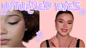 upturned eye makeup tutorial eyeshadow