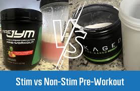 stim vs non stim pre workout garage