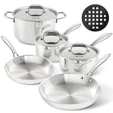 duxtop 9pc kitchen pots and pans set