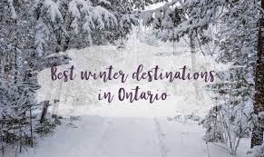 best winter destinations in ontario for