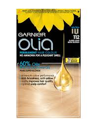 Garnier Olia 112 Super Light Beige Blonde Permanent Hair Dye