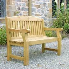 Small Garden Bench Zest Emily Two