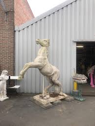 Superb Large Horse Garden Statue