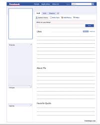 Great Facebook Template For Book Reports Teaching Pinterest