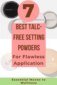 7 best talc free setting powders for