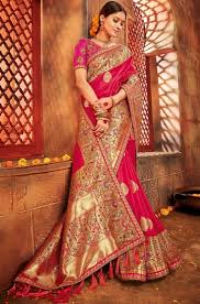 wedding sarees get the perfect bridal