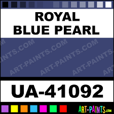 Royal Blue Pearl Ultra Glo Enamel Paints Ua 41092 Royal