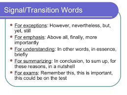Transitional Words for Essay Pinterest