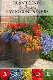 Flower Pots Outdoor Container Garden