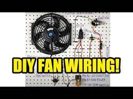 wire an electric radiator fan relay
