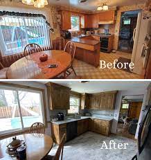 myers kitchen remodel before after