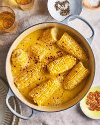 Hot Honey Butter Bath Corn Recipe Honey Butter Corn Recipes  gambar png