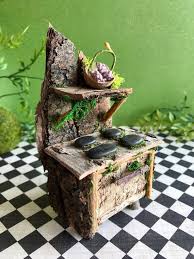 Miniature Fairy Stove Fairy Furniture