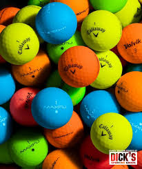 Colorful Golf Balls And Other Golf Gifts For Dad For